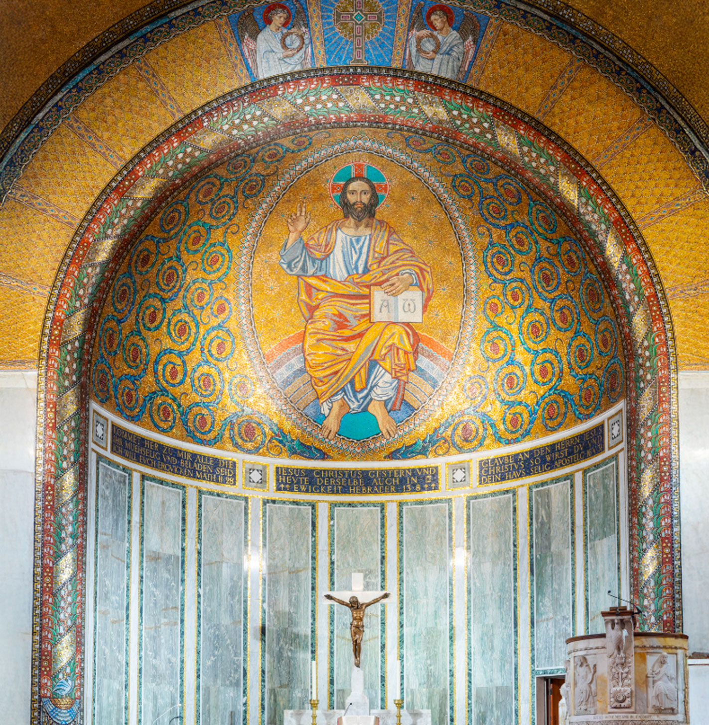 capella con mosaico